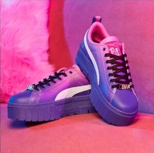 Puma Pink and Purple Bratz Collaboration Sneakers